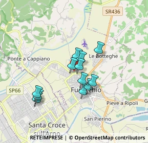 Mappa Via della Parte, 50054 Fucecchio FI, Italia (1.35083)