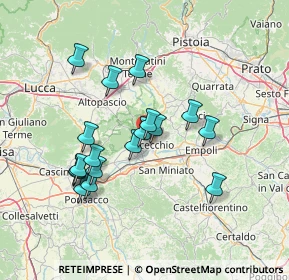 Mappa Via F. Bertoncini, 50054 Fucecchio FI, Italia (13.26611)