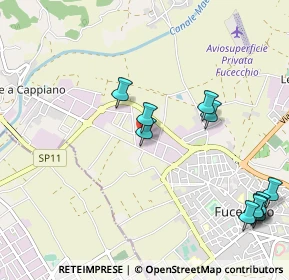 Mappa Via F. Bertoncini, 50054 Fucecchio FI, Italia (1.26364)
