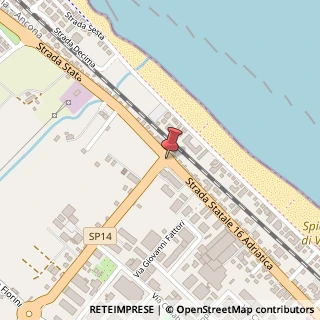 Mappa Strada Statale Adriatica Nord, 50/9, 60019 Senigallia, Ancona (Marche)