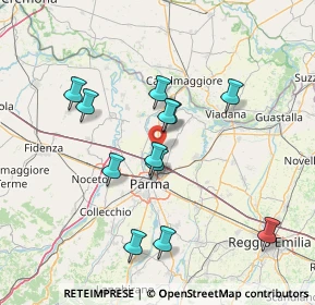 Mappa Via Viazza di Paradigna, 43122 Parma PR, Italia (13.6525)