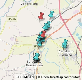 Mappa Via Carlo Mussa, 15073 Castellazzo Bormida AL, Italia (1.351)