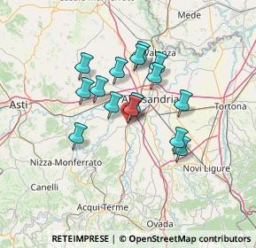 Mappa Via Carlo Mussa, 15073 Castellazzo Bormida AL, Italia (10.582)