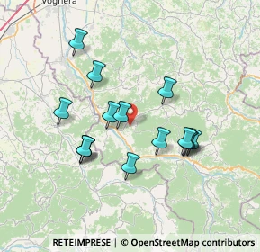 Mappa 27050 Ponte Nizza PV, Italia (6.588)