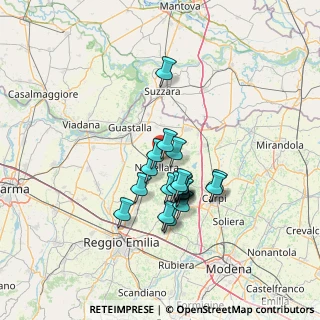 Mappa Via Enrico Mattei, 42017 Novellara RE, Italia (10.5835)