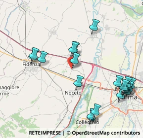 Mappa Via Pier Paolo Pasolini, 43010 Fontevivo PR, Italia (9.7645)