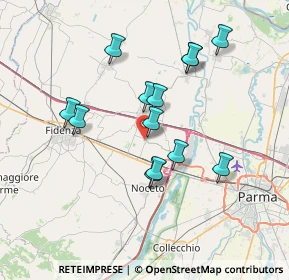 Mappa Via Pier Paolo Pasolini, 43010 Fontevivo PR, Italia (6.48846)