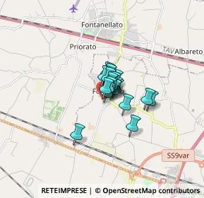 Mappa Via Pier Paolo Pasolini, 43010 Fontevivo PR, Italia (0.672)