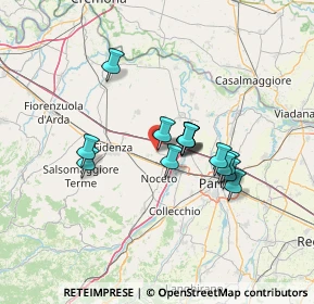 Mappa Via Pier Paolo Pasolini, 43010 Fontevivo PR, Italia (10.57286)