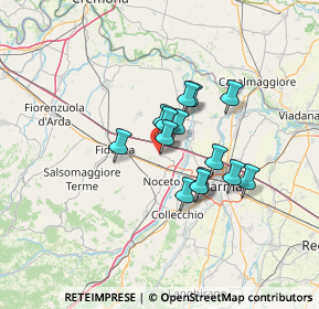 Mappa Via Pier Paolo Pasolini, 43010 Fontevivo PR, Italia (9.38786)