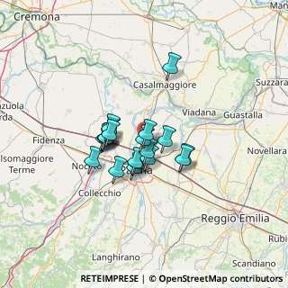 Mappa Strada Viazza di Paradigna, 43122 Parma PR, Italia (9.073)