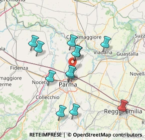 Mappa Strada Viazza di Paradigna, 43122 Parma PR, Italia (13.715)