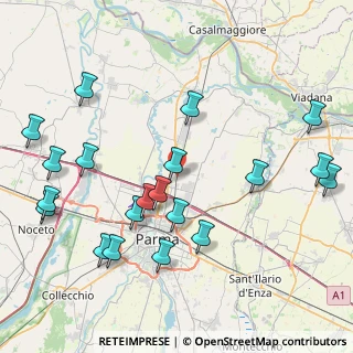 Mappa Strada Viazza di Paradigna, 43122 Parma PR, Italia (9.816)