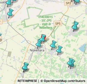 Mappa Via Tazio Nuvolari, 42017 Novellara RE, Italia (6.7075)