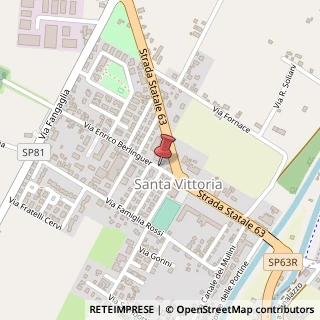 Mappa Via Villani,  1, 42044 Gualtieri, Reggio nell'Emilia (Emilia Romagna)