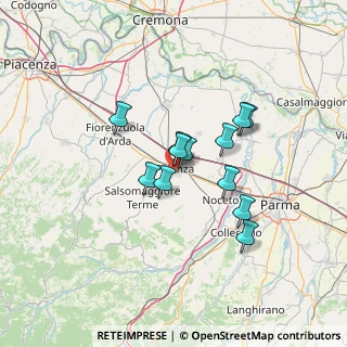 Mappa Via Caduti di Cefalonia, 43036 Fidenza PR, Italia (10.04583)