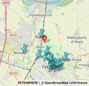 Mappa Via Don Giovanni Bosco, 44122 Ferrara FE, Italia (2.06563)