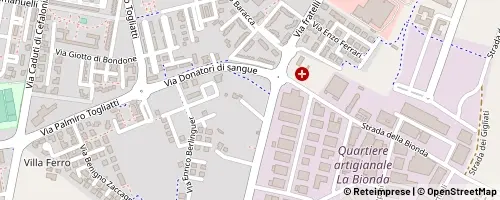Mappa Fidenza