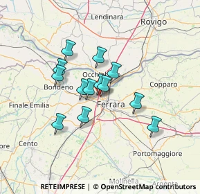 Mappa Via Calvino, 44122 Ferrara FE, Italia (10.23308)