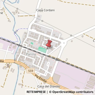Mappa Via Brianti,  25, 43012 Fontanellato, Parma (Emilia Romagna)