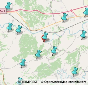 Mappa Via Nicola Sardi, 14030 Rocchetta Tanaro AT, Italia (6.15077)