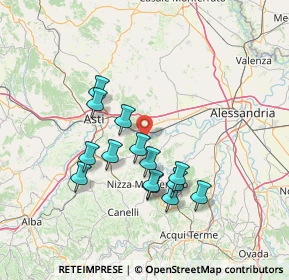 Mappa Via Nicola Sardi, 14030 Rocchetta Tanaro AT, Italia (12.79929)