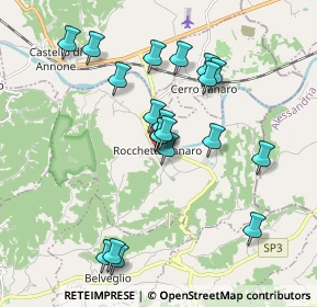 Mappa Via Nicola Sardi, 14030 Rocchetta Tanaro AT, Italia (1.7735)