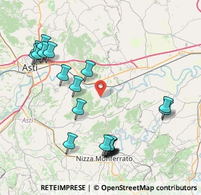 Mappa Via Nicola Sardi, 14030 Rocchetta Tanaro AT, Italia (9.141)