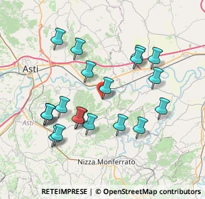 Mappa Via Nicola Sardi, 14030 Rocchetta Tanaro AT, Italia (7.522)