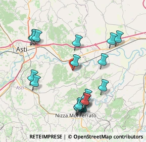 Mappa Via Nicola Sardi, 14030 Rocchetta Tanaro AT, Italia (8.438)