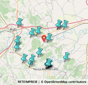 Mappa Via Nicola Sardi, 14030 Rocchetta Tanaro AT, Italia (8.2635)