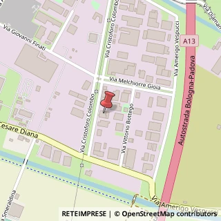 Mappa Via Colombo Cristoforo, 25/27, 44124 Ferrara, Ferrara (Emilia Romagna)