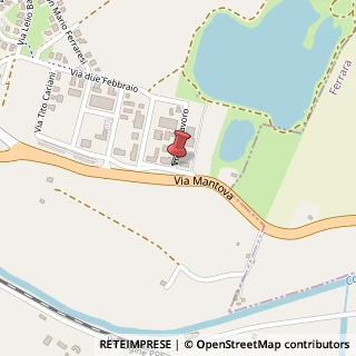 Mappa Via del Lavoro, 1, 44049 Vigarano Mainarda FE, Italia, 44049 Ro, Ferrara (Emilia Romagna)