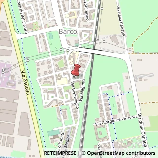 Mappa Via Bentivoglio, 227, 44122 Ferrara, Ferrara (Emilia Romagna)