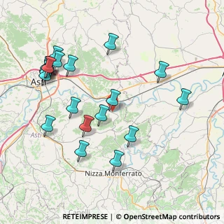 Mappa Via Salie, 14030 Rocchetta Tanaro AT, Italia (9.0305)