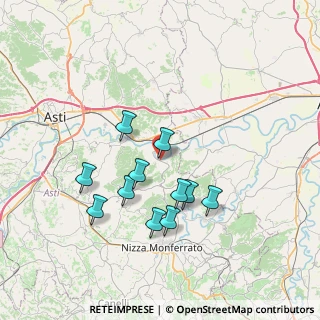 Mappa Via Salie, 14030 Rocchetta Tanaro AT, Italia (6.57)
