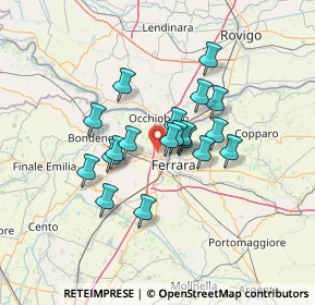 Mappa Via Maestri del Lavoro, 44122 Ferrara FE, Italia (10.23421)