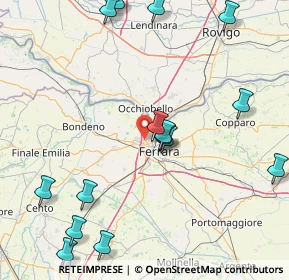 Mappa Via Maestri del Lavoro, 44122 Ferrara FE, Italia (21.13563)