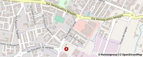 Mappa Fidenza