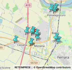 Mappa SP 19, 44122 Ferrara FE, Italia (1.90733)
