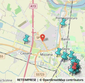 Mappa SP 19, 44122 Ferrara FE, Italia (3.42333)
