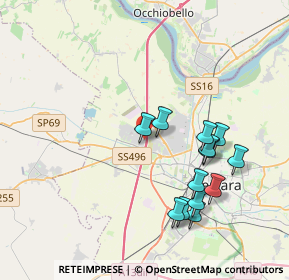 Mappa Via Amerigo Vespucci, 44124 Ferrara FE, Italia (3.84615)