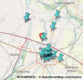 Mappa Strada Molino di Baganzola, 43126 Baganzola PR, Italia (7.23056)