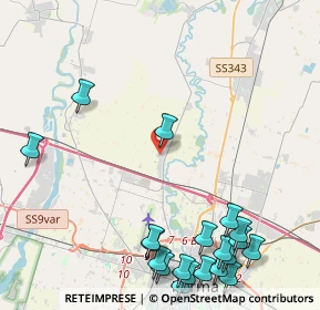 Mappa Strada Molino di Baganzola, 43126 Baganzola PR, Italia (5.9575)