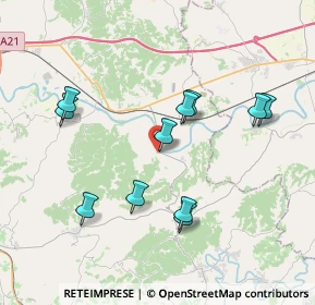 Mappa Via Bo, 14030 Rocchetta Tanaro AT, Italia (3.70455)