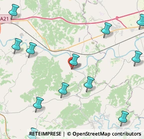 Mappa Via Bo, 14030 Rocchetta Tanaro AT, Italia (6.15385)