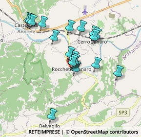 Mappa Via Bo, 14030 Rocchetta Tanaro AT, Italia (1.75)