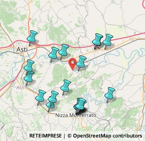 Mappa Via Bo, 14030 Rocchetta Tanaro AT, Italia (8.295)