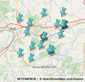 Mappa Via Bo, 14030 Rocchetta Tanaro AT, Italia (6.9515)