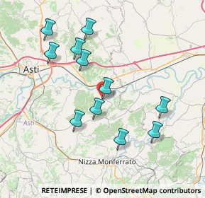 Mappa Via Bo, 14030 Rocchetta Tanaro AT, Italia (7.51091)